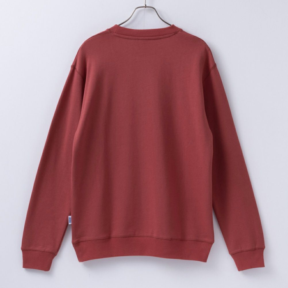 DISCUS USコットン100% 無地クルーネックトレーナー メンズ商品画像-7