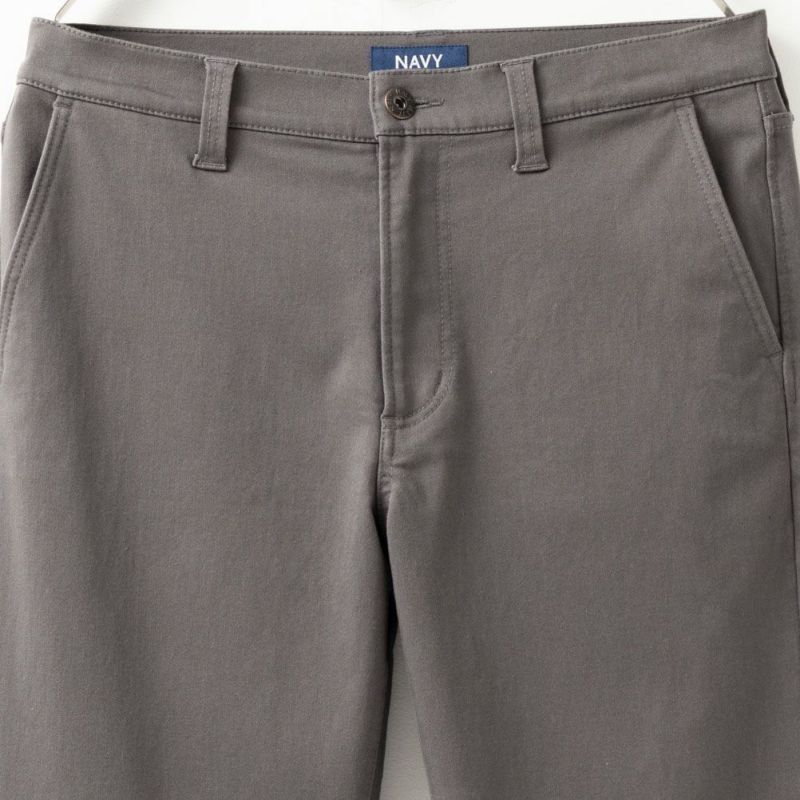 NAVY 温℃ 裏起毛ストレートパンツ メンズ商品画像-8