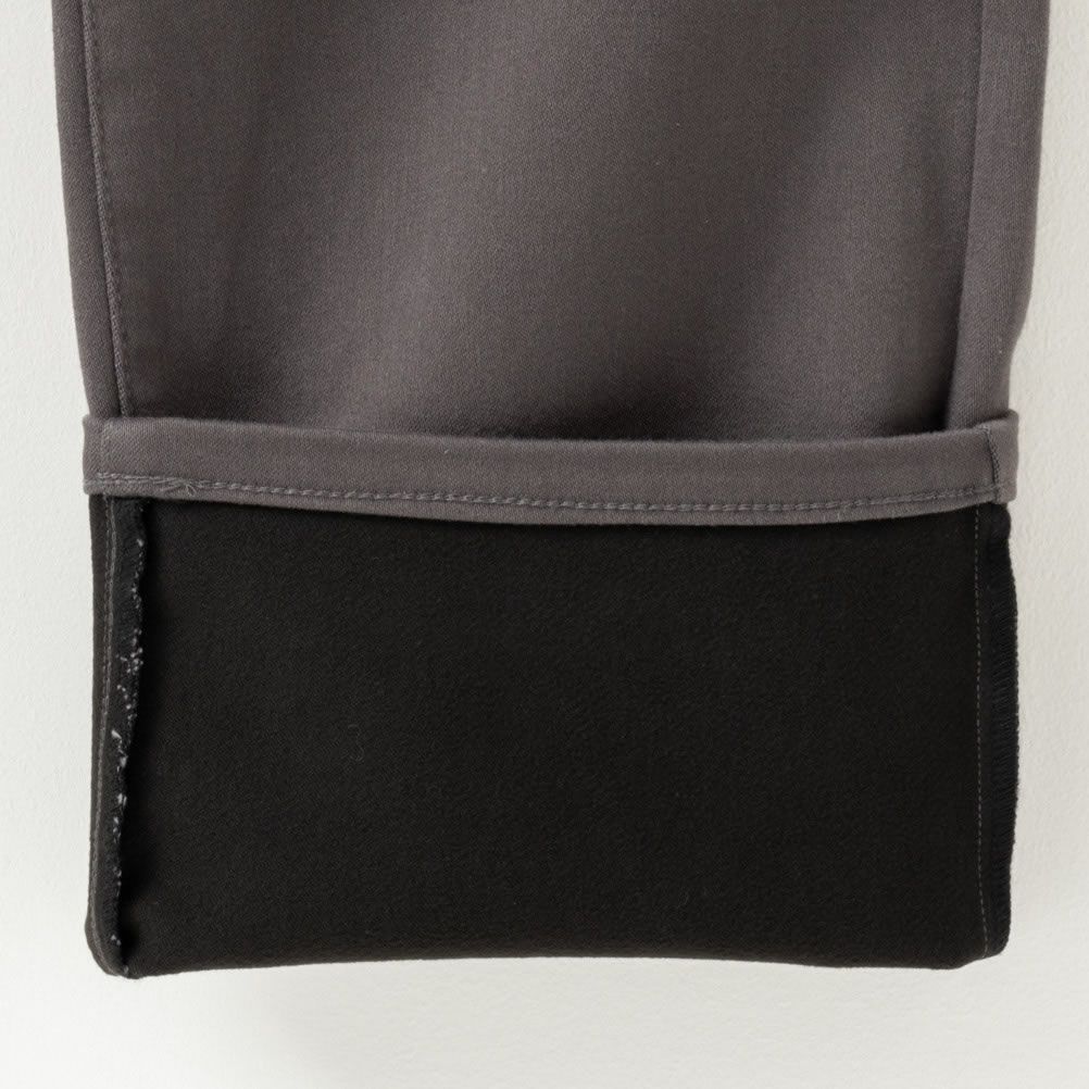 NAVY 温℃ 裏起毛ストレートパンツ メンズ