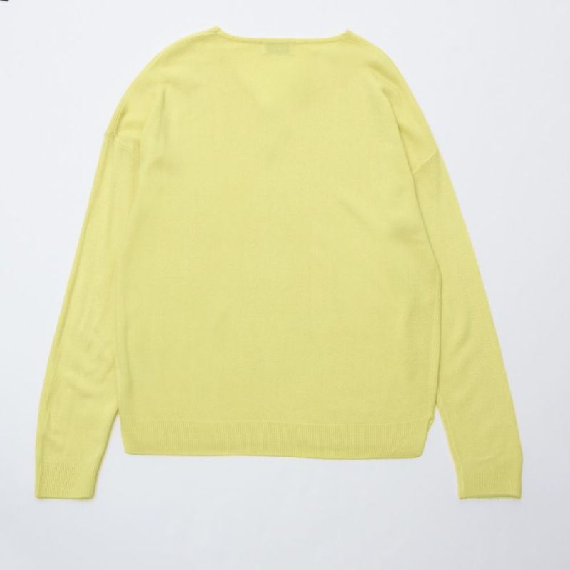 NAVY 洗えるニット カシミヤタッチVネックプルオーバー レディース商品画像-16