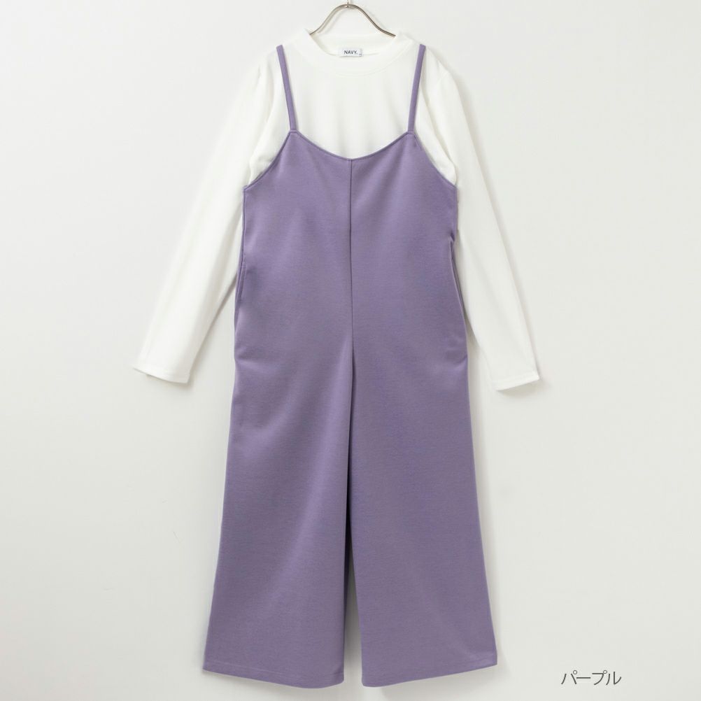 NAVY  サロペットアンサンブル キッズ商品画像-1