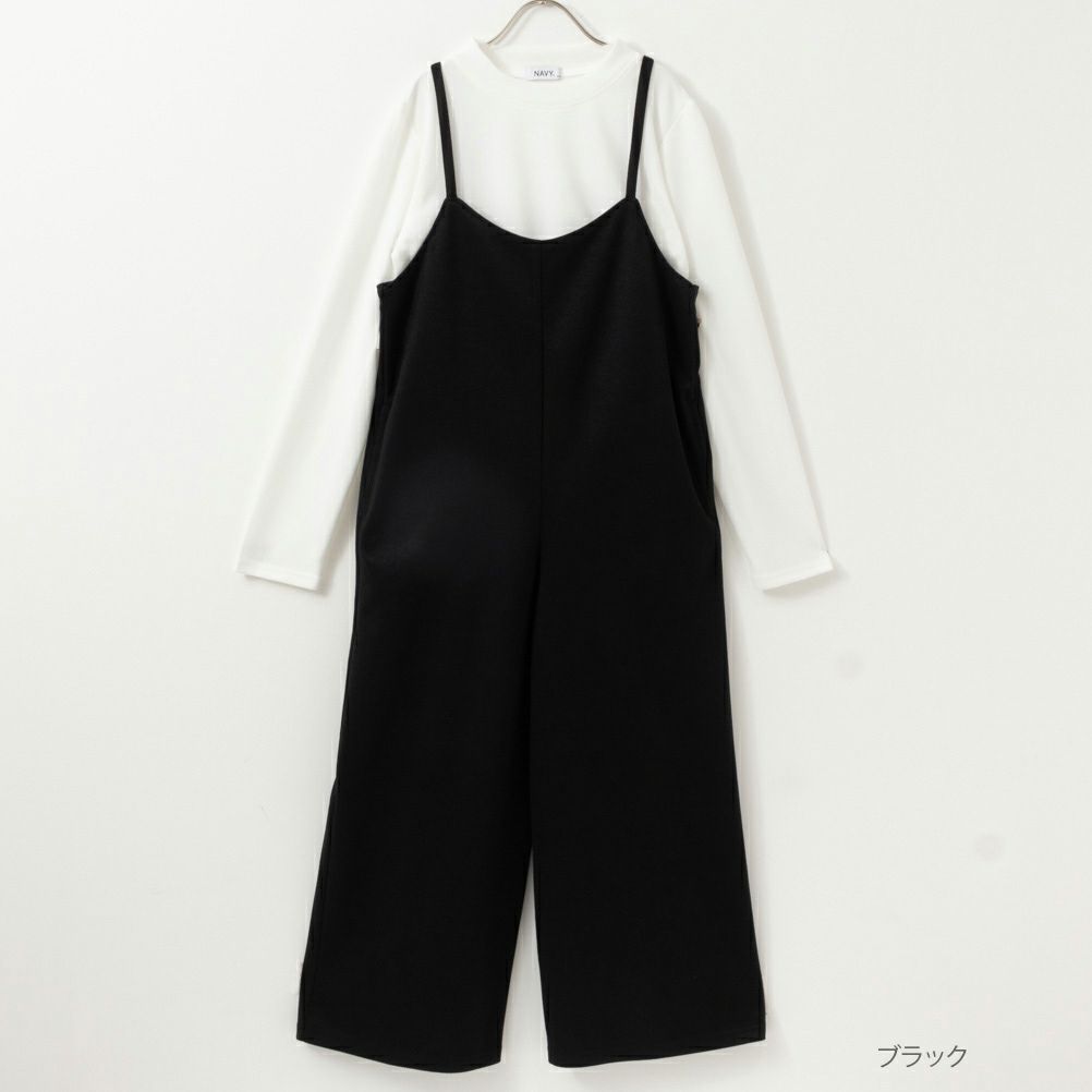 NAVY  サロペットアンサンブル キッズ商品画像-2
