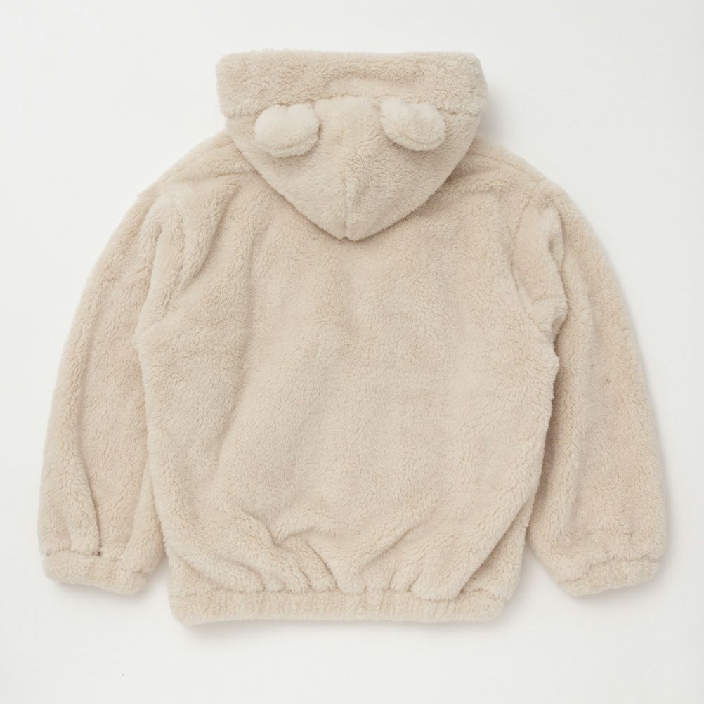 RICH MIX  クマ耳フード付きボアジャケット キッズ商品サムネイル-3