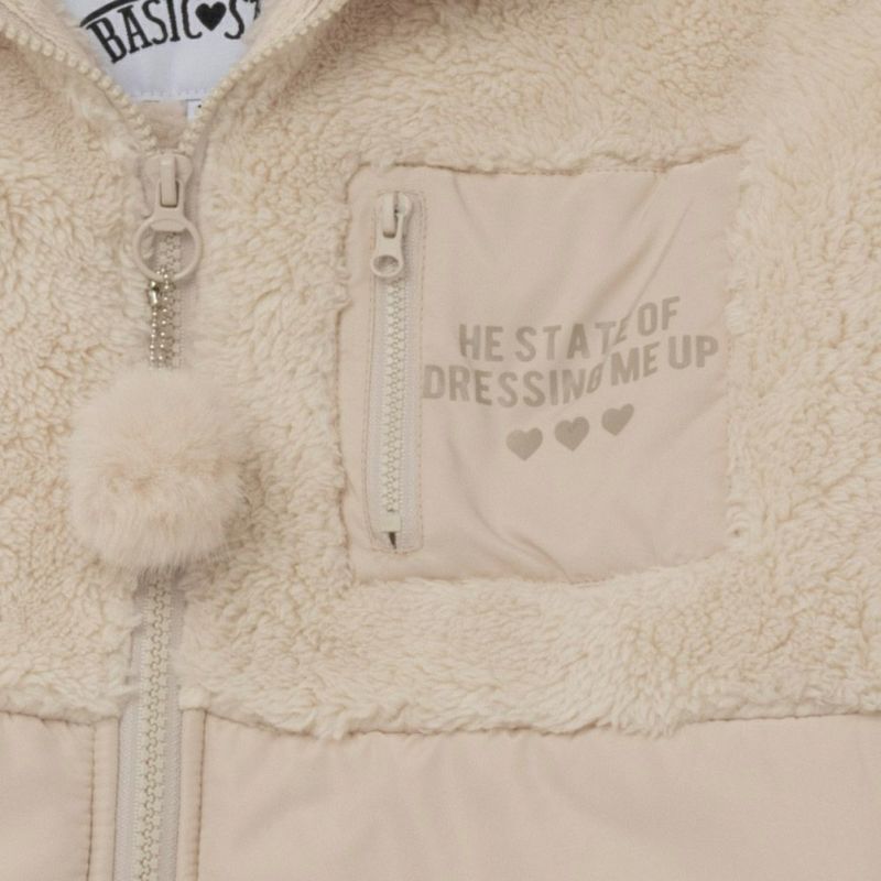 RICH MIX クマ耳フード付きボアジャケット キッズ商品画像-7