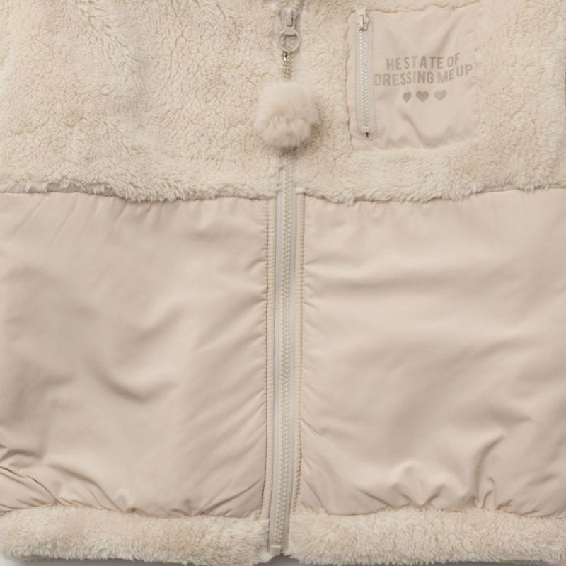 RICH MIX クマ耳フード付きボアジャケット キッズ商品画像-10