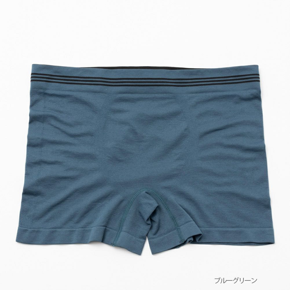 NAVY  ライン入り成型ボクサーパンツ メンズ メール便 対応商品商品画像-1