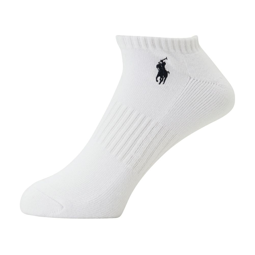 POLO RALPH LAUREN アンクルソックス ロゴ入り 3足組 メンズ