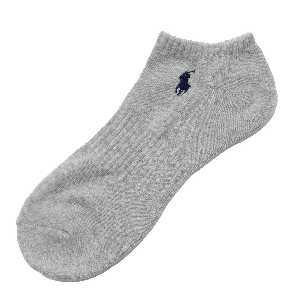 POLO RALPH LAUREN アンクルソックス ロゴ入り 3足組 メンズ