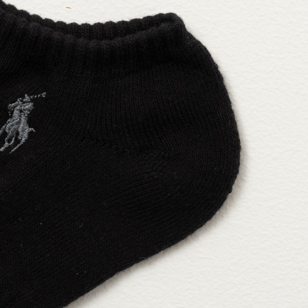 POLO RALPH LAUREN アンクルソックス ロゴ入り 3足組 メンズ