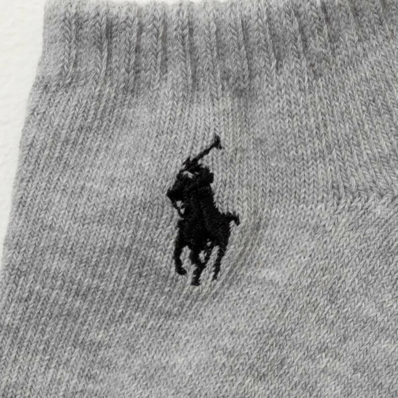 POLO RALPH LAUREN  アンクルソックス ロゴ入り 3足組 メンズ商品画像-19