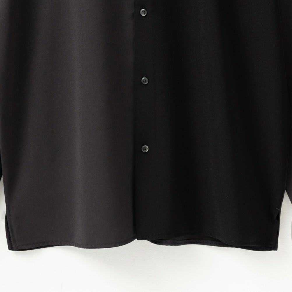 URBAN COLLECTION ドレープツイル切替シャツ メンズ商品画像-5