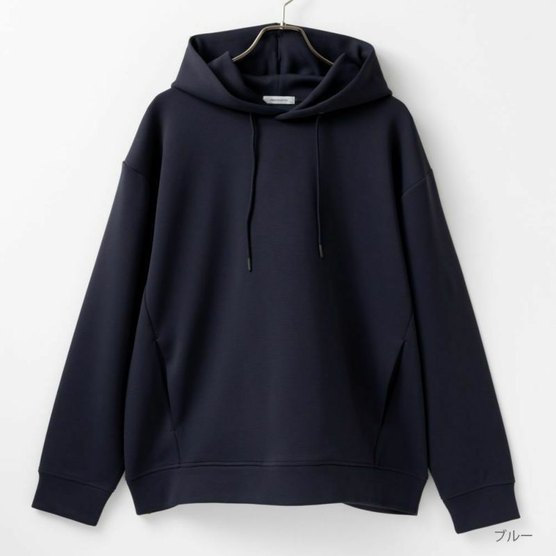 URBAN COLLECTION エアスムージー ポンチ素材 プルオーバーパーカー メンズ商品画像-4