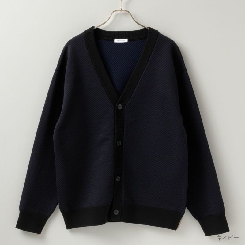 URBAN COLLECTION カルゼ柄Vネックカーディガン メンズ商品画像-2