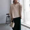 NAVY ハンサムスウェット ドルマンプルオーバー レディース