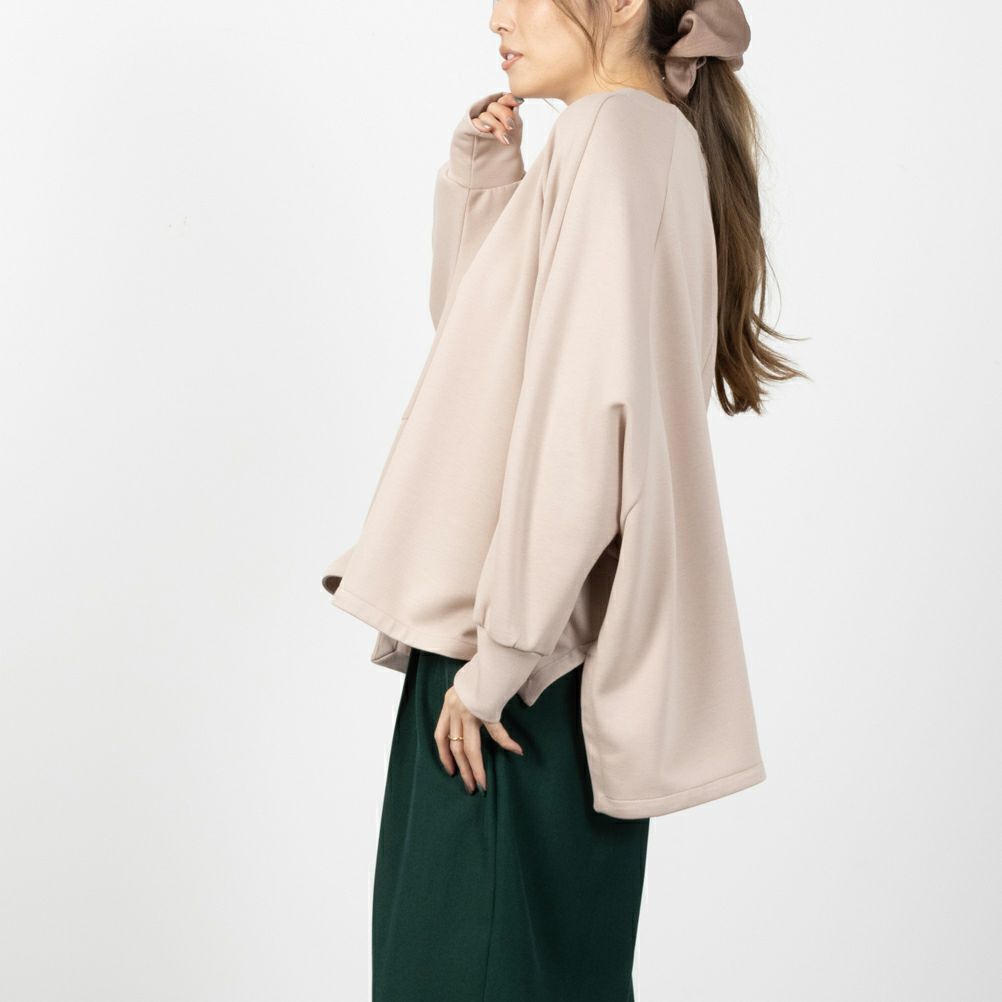 NAVY ハンサムスウェット ドルマンプルオーバー レディース