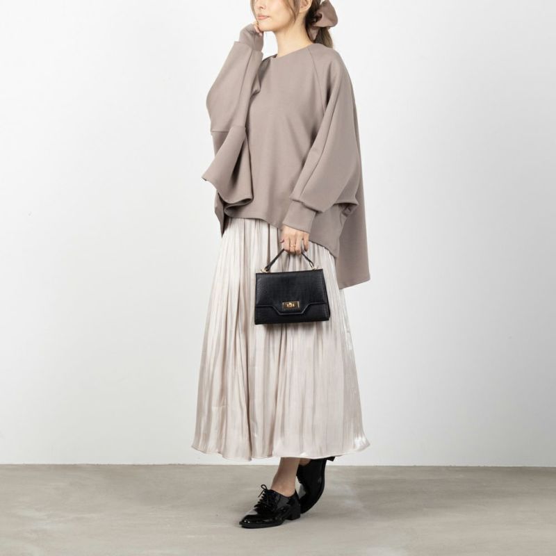 NAVY  ハンサムスウェット ドルマンプルオーバー レディース商品画像-8