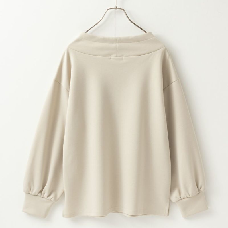 NAVY ハンサムスウェット 抜き衿風プルオーバー レディース商品画像-10