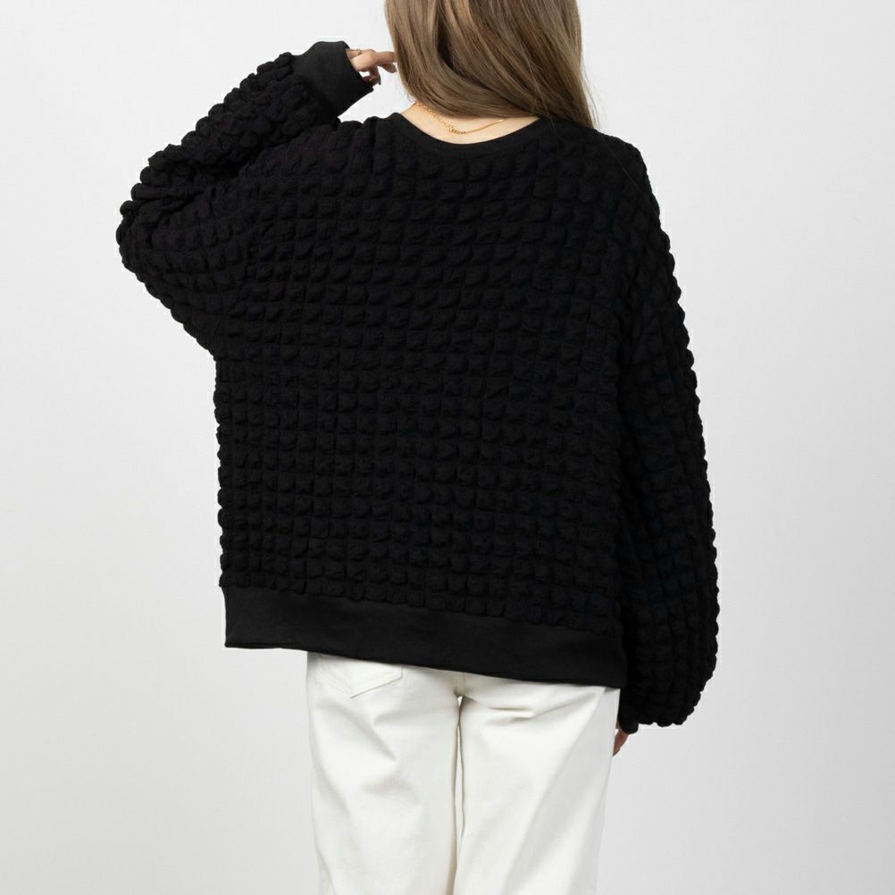 NAVY ビッグコーンカーディガン レディース