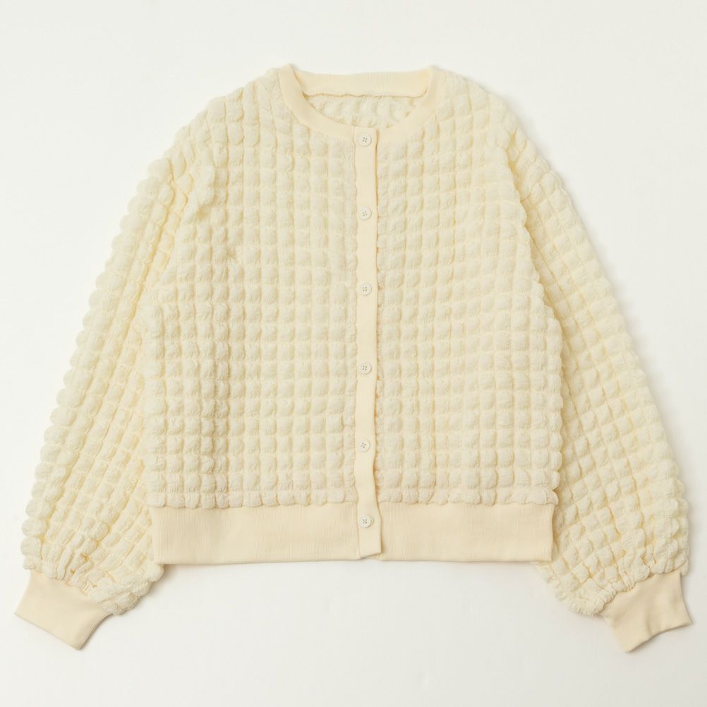 NAVY ビッグコーンカーディガン レディース