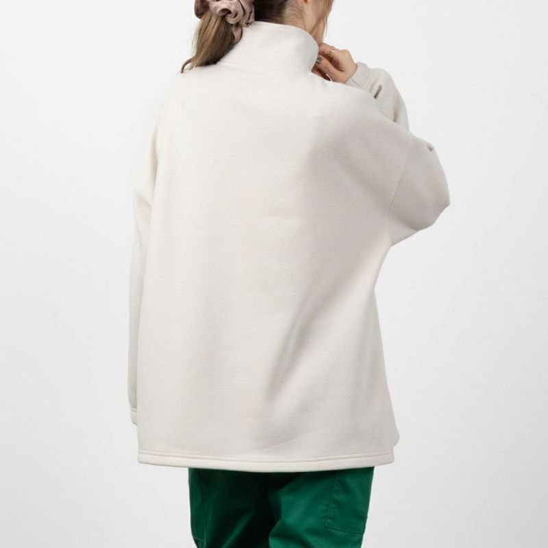 Dickies  裏起毛ハーフジップチュニック レディース商品画像-6