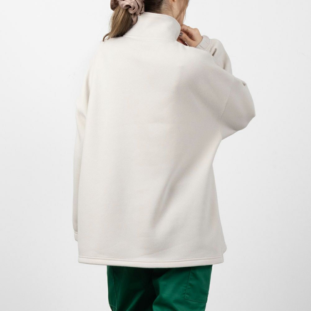 Dickies 裏起毛ハーフジップチュニック レディース