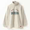 Dickies  裏起毛ハーフジップチュニック レディース商品サムネイル-9