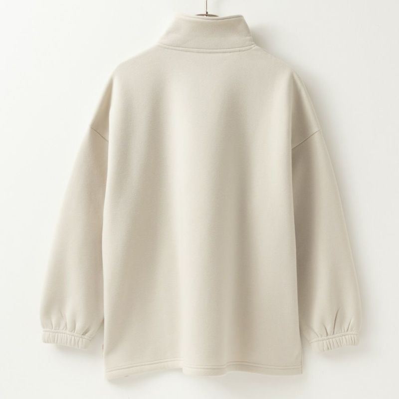 Dickies  裏起毛ハーフジップチュニック レディース商品画像-10