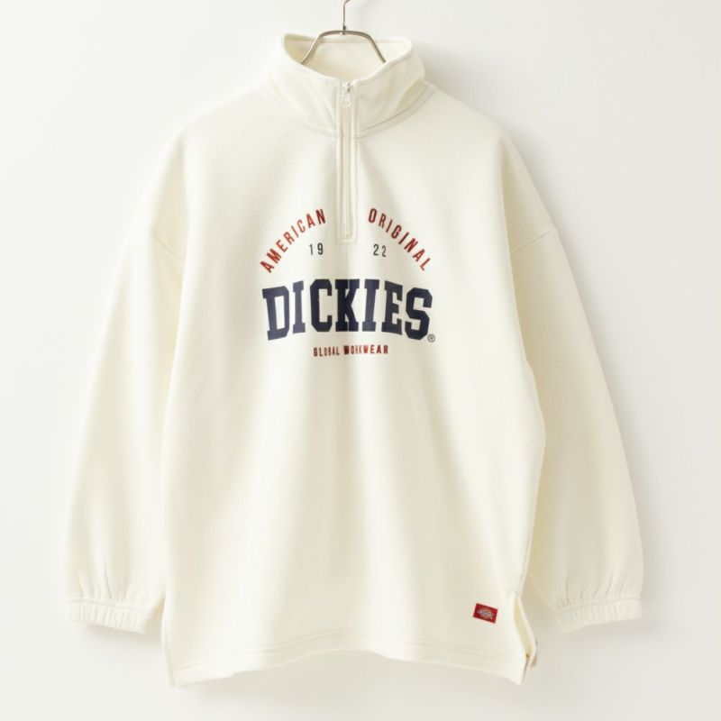 Dickies  裏起毛ハーフジップチュニック レディース商品画像-11