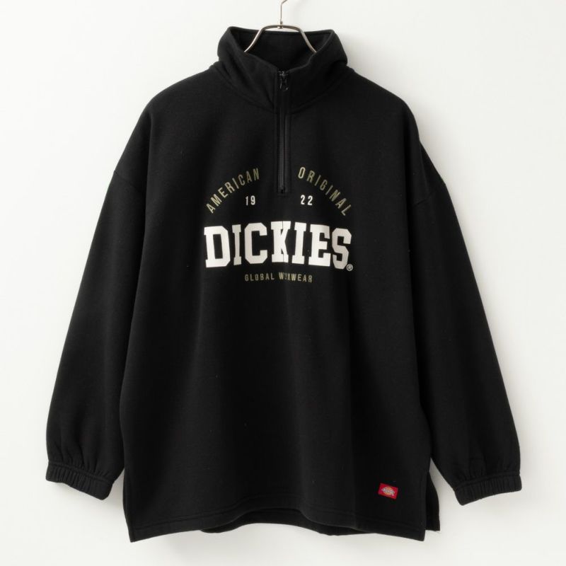 Dickies  裏起毛ハーフジップチュニック レディース商品画像-12