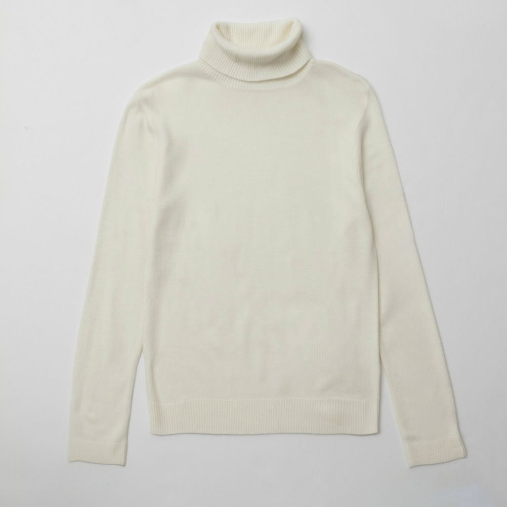 NAVY カシミヤタッチタートルネック レディース