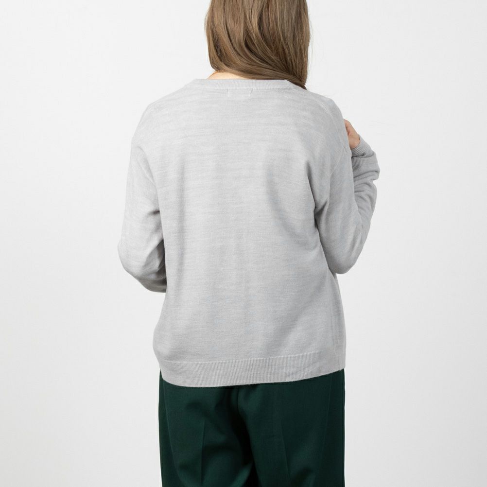 [さらに50%OFF]NAVY 洗えるニット カシミヤタッチカーディガン レディース商品画像-6