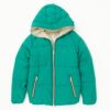 NAVY 裏ボアフェイクダウンパーカー キッズ