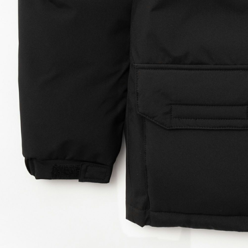 NAVY シームレスフェイクダウンジャケット キッズ