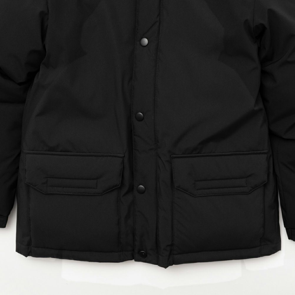 NAVY シームレスフェイクダウンジャケット キッズ