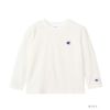 Champion ワンポイント長袖Tシャツ キッズ ネコポス 対応商品