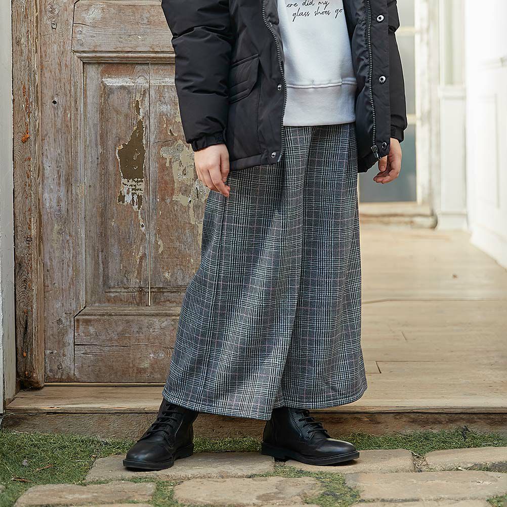 NAVY 温℃ 裏シャギーワイドパンツ キッズ商品サムネイル-1