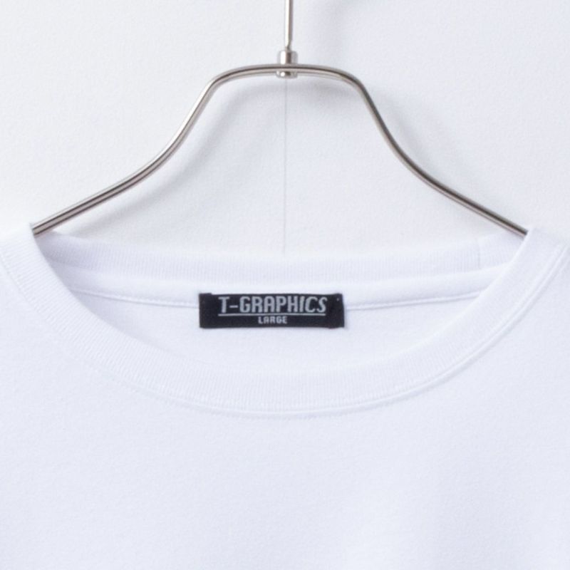 T-GRAPHICS  ワンポイント刺繍長袖Tシャツ メンズ商品画像-7