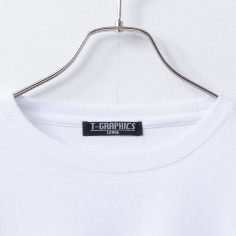 T-GRAPHICS  ワンポイント刺繍長袖Tシャツ メンズ商品サムネイル-7