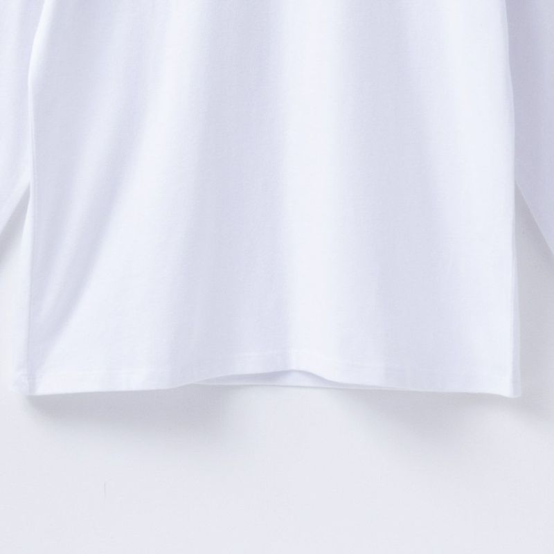 T-GRAPHICS  ワンポイント刺繍長袖Tシャツ メンズ商品画像-9