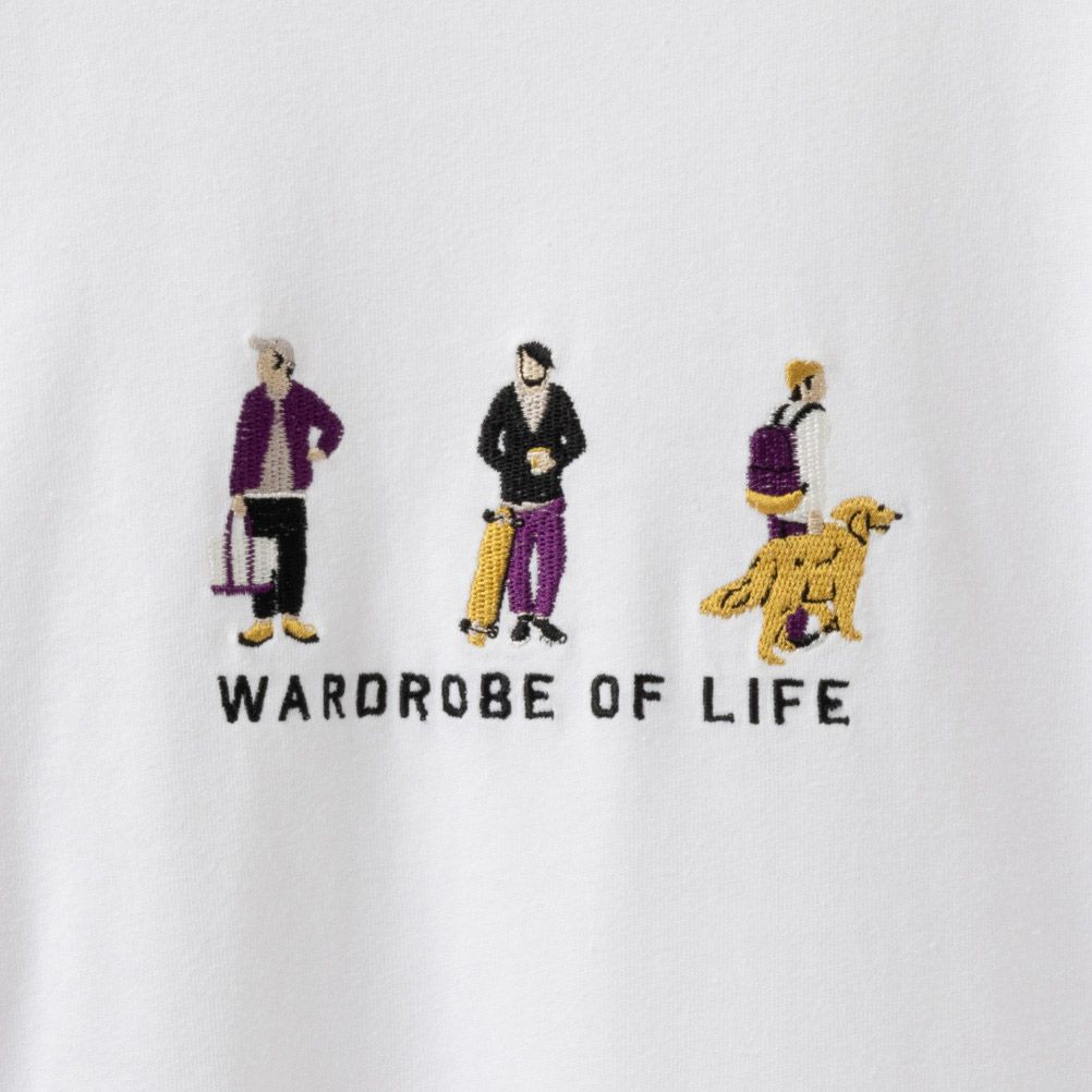 T-GRAPHICS  胸刺繍ロングスリーブTシャツ メンズ商品画像-10