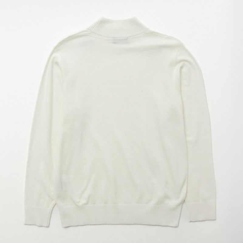 [さらに50%OFF]NAVY ウール混洗える素肌ニット ハイネック メンズ商品画像-6