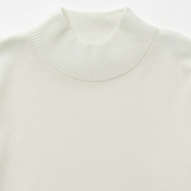 NAVY ウール混洗える素肌ニット ハイネック メンズ商品画像-7