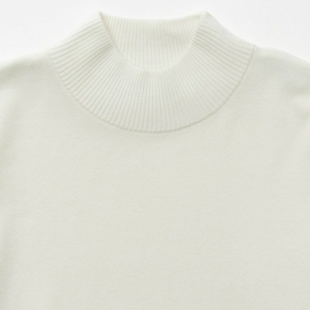 NAVY ウール混洗える素肌ニット ハイネック メンズ商品画像-7