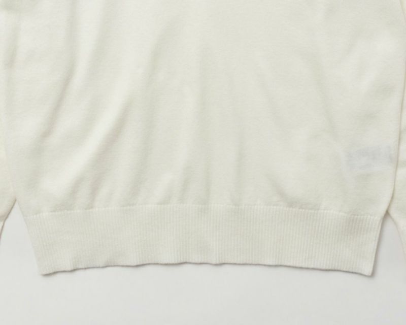 NAVY ウール混洗える素肌ニット ハイネック メンズ商品画像-9