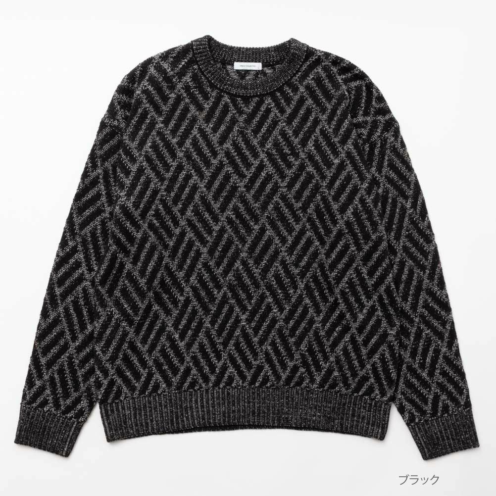 URBAN COLLECTION 総柄ニット メンズ商品画像-1