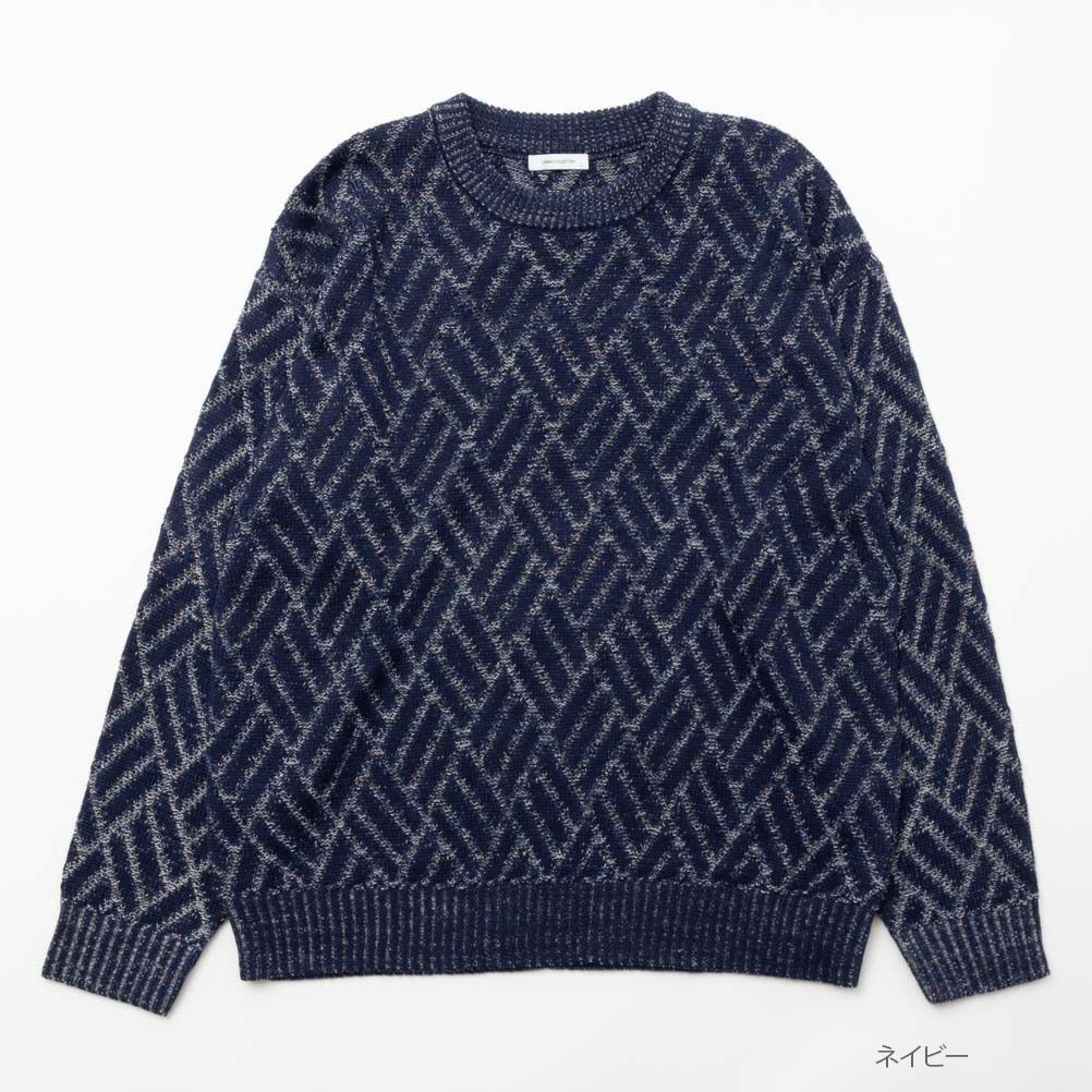 URBAN COLLECTION 総柄ニット メンズ