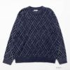 URBAN COLLECTION 総柄ニット メンズ