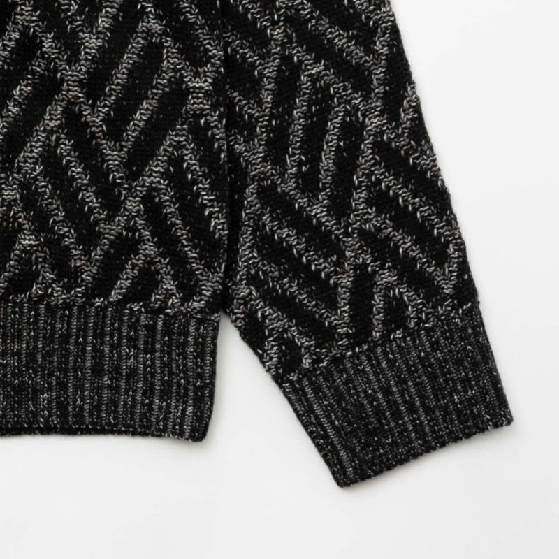 URBAN COLLECTION 総柄ニット メンズ商品画像-6