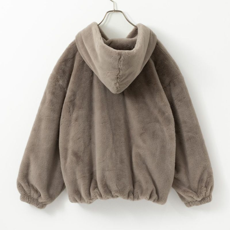 NAVY フェイクファーパーカー レディース商品画像-10