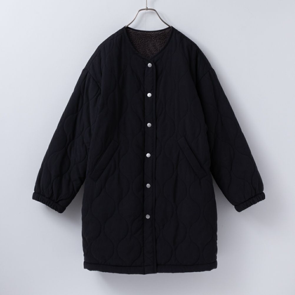 NAVY miliCo ミリコ 2wayキルトコート レディース